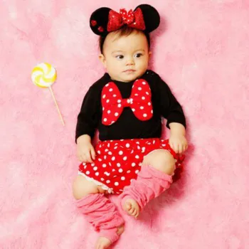 Mickey Salopetă Pentru Copii Baby Girl Haine Băiat Copil Romper Copiii Nou-Născuți Haine Set Disney Salopeta Copil Roupas Bebe Minnie
