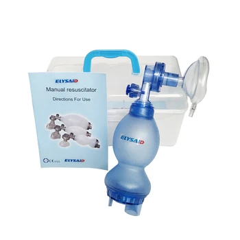 ELYSAID PVC Medicale de Plastic Simplu de Auto-ajutor Respirator Manual Inima Resuscitator Airbag-uri în aer liber, Alpinism, cursuri de Prim-Ajutor