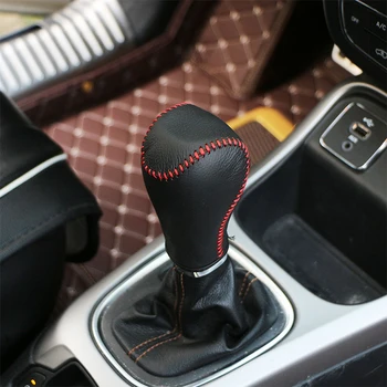 Bunul meu Auto Interior de Mașină din Piele Butonul de Schimbare Capac de Protecție Schimbătorului de Gulere pentru Jeep Compass 2017 2018 Renegade - 2018