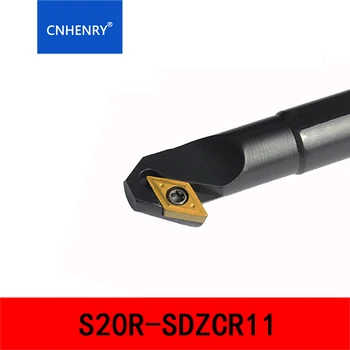 S16Q-SDZCR07 S20R-SDZCR11 93 de Grade CNC Strung de Cotitură Instrument de Strung Cutter Plictisitor Bar Interenal Suport Pentru DCMT070204