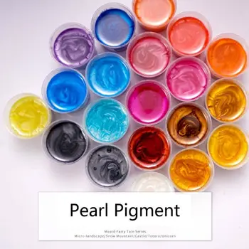 41Color Mica Perla Pulbere de Rășină Epoxidică Colorant Vopsea Perla Pigment de Luare de Bijuterii