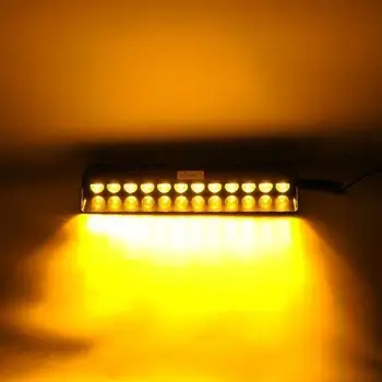 Parbriz auto LED Strobe Lumini Bord Lampă de Urgență Amber Avertizare 12V Picătură de Transport maritim