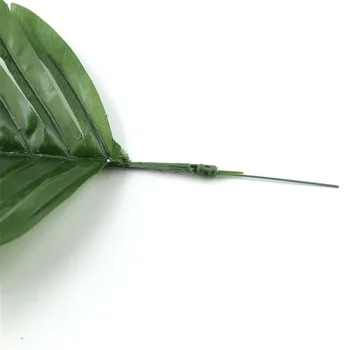 50pcs Mari de Mătase Artificială Frunză Verde Tropical Palm Frunziș Frunze Pentru Hawaiian Tema Petrecere de Nunta Acasă Decoratiuni pentru Gradina
