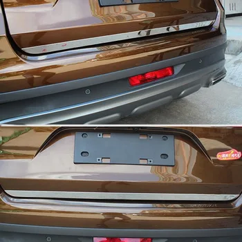 Tonlinker Exterior ușă Portbagaj Marginea caz Acoperire autocolant pentru GEELY Atlas 2016-19 Styling Auto 1 BUC oțel Inoxidabil Capac autocolant