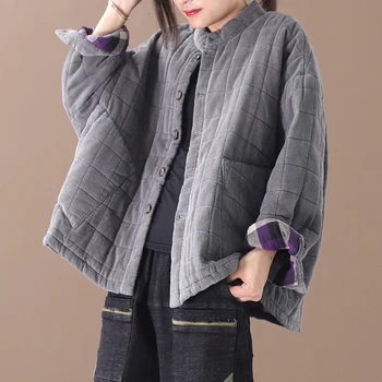 Max LuLu Chineză Iarna Haine De Designer Pentru Femei Vintage Liber Jachete Matlasate Doamnelor Casual Căptușit Haine Supradimensionate Cald Parka
