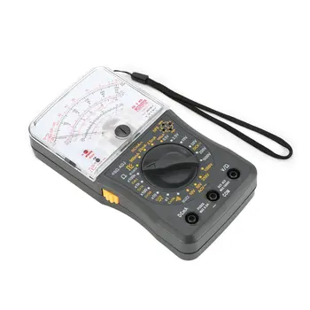 Mini Handheld Multimetru Analogic AC/DC Voltmetru Ampermetru Rezistență Continuitatea Capacitate de Siguranțe & Tester Diode