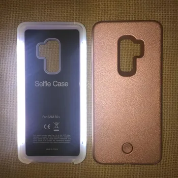Lumina Strălucire Cazul în care Telefonul Pentru galaxy S9 Plus S10 Plus Caz Foto Umple de Lumină Artefact Pentru Samsung S10 S9 S8 plus Selfie Mobile Shell