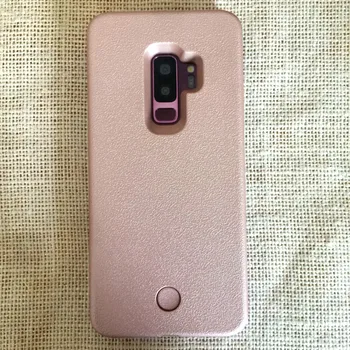 Lumina Strălucire Cazul în care Telefonul Pentru galaxy S9 Plus S10 Plus Caz Foto Umple de Lumină Artefact Pentru Samsung S10 S9 S8 plus Selfie Mobile Shell