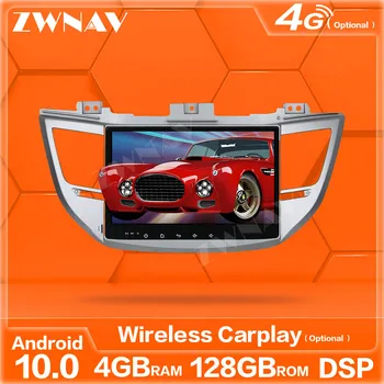 128GB Android Carplay 10 Ecranul Player Multimedia Pentru Hyundai Tucson 2017 IX35 GPS Navi Auto Audio Radio Muzica Stereo Unitatea de Cap