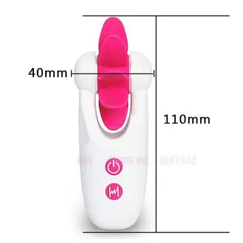 Noi 7 Viteza De Rotație Sex Oral Limba Lins Jucărie Stimulator Clitoris Vibratoare Silicon De Rulare Biberon Jucarii Sexuale Pentru Femei.