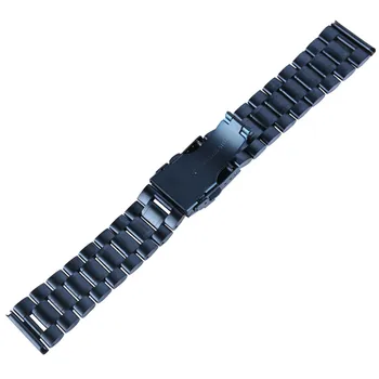 Albastru instelat 18/20/22mm din Oțel Inoxidabil Ceas Banda de Pliere Incuietoare Oțel Watchbands Înlocuiri Curea Ceas