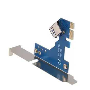 Riser Card PCI-E Express X1 la Dual PCI Riser Extinde Adaptor Conector Card Adauga Card de Expansiune Pentru PC Windows XP LINUX