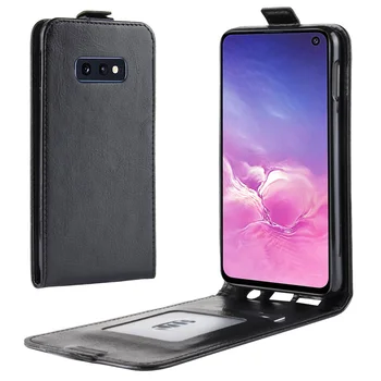 JONSNOW Flip din Piele de Caz pentru Samsung S10 Telefon Plus Cover pentru Galaxy S10 Caz Flip pentru Samsung S10e cu Sloturi pentru Carduri