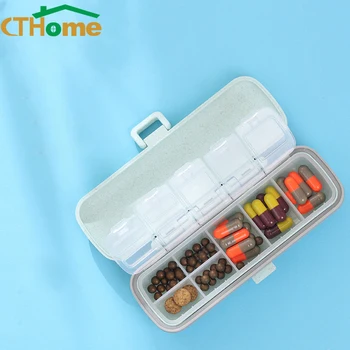 CTHome 7 Zile De Mini Săptămânal Tablet Pastilă Medicina Consumabile Cutie Suport Organizator De Stocare Container Caz Repartitoare De Călătorie, Acasă