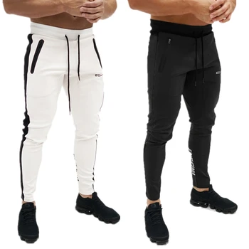 2019 mai noi Oamenii Jogging Pantaloni sport Fitness Barbati Sport Funduri Slabanoage pantaloni de Trening Pantaloni de Funcționare Săli de sport Pantaloni Jogger