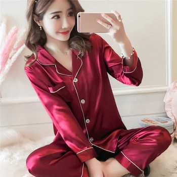 Vara Noua Versiunea Coreeană De Simulare De Mătase, Două Pijamale Cu Maneca Scurta, Pantaloni Barbati/Femei Cardigan Serviciu Acasă Costum