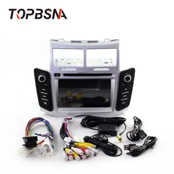 TOPBSNA Android 10 Car DVD Player Pentru Toyota Yaris 2005-2011 2 Din Radio Auto Navigație GPS Multimedia Stereo WIFI Auto FM