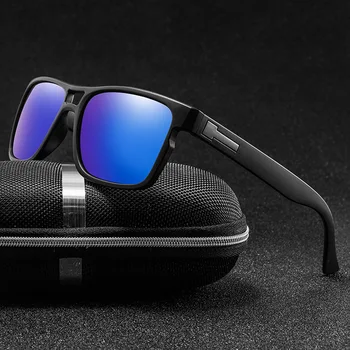 Design de Brand pentru Bărbați ochelari de Soare Polarizat Bărbați Clasic Pătrat de Conducere Ochelari de Soare UV400 Shades Ochelari de gafas de sol hombre