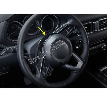 Pentru Mazda CX-5 CX5 2nd Gen 2017 2018 2019 2020 Autocolant Auto Capac Volan, Interioare Kit Comutator Trim Cadru Panou 1buc