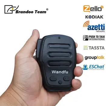 Transport gratuit,fără Fir Bluetooth Portabil Suport Microfon PTT APP Zello, Azetti, Bper ESChat, Bper pe smartphone
