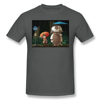 T-Shirt pentru Bărbați Vecinul Meu de Nori Bison Bumbac Totoro Tricou 6XL Amuzant Plus Dimensiune Haine