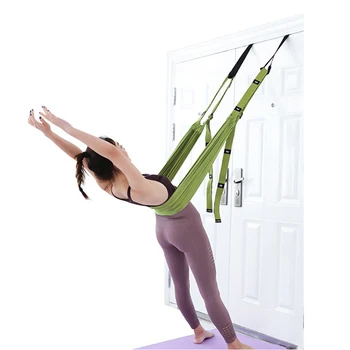 Curea De Yoga Hamac Reglabil Leagăn Întinde Anti-Gravitație Inversiune Exerciții Multistrat Centura De Antrenament Yoga Accesorii