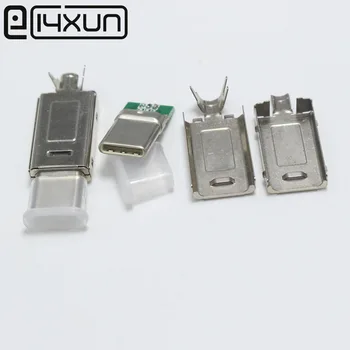 Original 150Set USB 3.1 Tip-C pentru Tip C Plug-verso plug pentru DIY Conector de Încărcare pentru OD 3.0mm2 Cablu