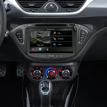 Mozilla 8.0 Octa Core Masina DVD Player navigatie GPS pentru Opel CORSA 2016 Radio Auto Cu 4GB RAM 32GB ROM GPS Bluetooth px5