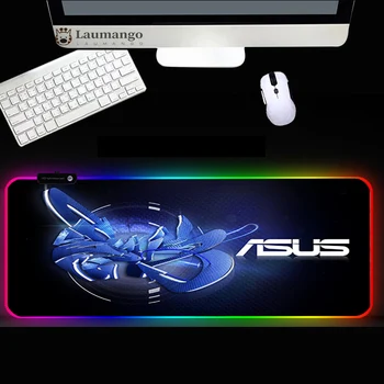 ASUS Mouse Pad Anime RGB LED-uri de Jocuri de noroc Mause Pad USB Pentru Tastatura Soareci PC de Birou Mat tapi birou mat xxl s de souris xxl mousepad