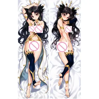 Anime Soarta/Comanda mare/Zero pernă Acoperă Dakimakura cazul Sexy fete 3D față-verso, lenjerie de Pat Îmbrățișându Corp față de pernă Soarta 012A