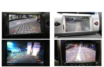 4 Lămpi cu Led-uri Inversa aparat de Fotografiat Viziune de Noapte HD Mașina din Spate Vedere aparat de Fotografiat cu Unghi Larg de Vedere Inversă de Asistență de Parcare de Rezervă Camere