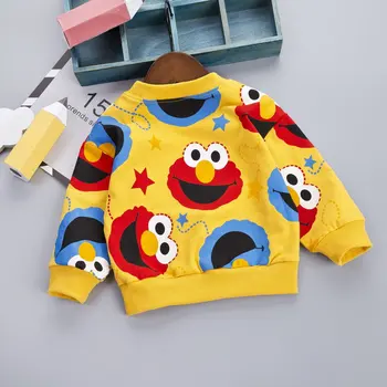Noua Toamna Brand Copii Fete Baieti tricouri Copii Haine de Primăvară Copil T-shirt de Imprimare de Iepure Costum de Îmbrăcăminte Topuri Tricouri cu Maneca Lunga