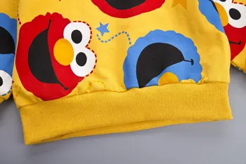 Noua Toamna Brand Copii Fete Baieti tricouri Copii Haine de Primăvară Copil T-shirt de Imprimare de Iepure Costum de Îmbrăcăminte Topuri Tricouri cu Maneca Lunga