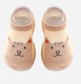 Sunnykucy 0-4 Ani Copilul Interior Copilul Pantofi Copii Șosete Pantofi anti-alunecare Moale Jos de Desene animate Model Fabrica de Vânzări Directe