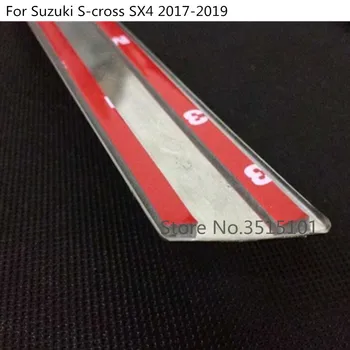 Pentru Suzuki S-Cross SX4 2017 2018 2019 2020 Masina de Acoperire din Oțel Inoxidabil Ușa Laterală a Corpului de Echipare Cadru Stick Bandă Streamer Turnare