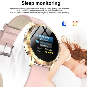 2020 Nou CF18 Ceas Inteligent OLED Ecran Color IP67 tensiunea de Femei Ceas Inteligent de Oxigen Inteligent Trupa Rata Monitor Bărbați Inima