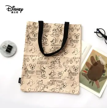 2019 noi 1buc Autentic Disney Mickey Minnie Multi function Panza de Călătorie de Pliere Sac Geantă de mână Fete copii jucărie de pluș Papusa Cadou