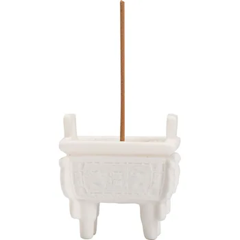 Mini Ceramice Aromoterapie Aragaz Zen Ornamente Cameră de Ceai Ceai Desktop Acasă Arzător de Tămâie Tămâie Stick-ul și Baza de Arzător de Tămâie