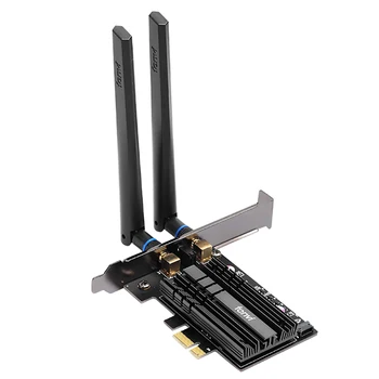 Fenvi PCIE placa Wifi 2400Mbps Dual Band 2.4 G/5G 802.11 AC/AX PCI-E 1X Adaptor Bluetooth Wireless Wifi 5.0 6 AX200NGW placa de Retea