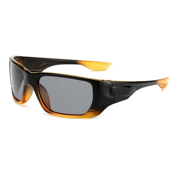 Glitztxunk Noi Polarizat ochelari de Soare pentru Barbati Brand de Moda Pătrat Sport Ochelari de Soare Pentru Barbati Călătorie de Pescuit Ochelari de protectie UV400 Oculos