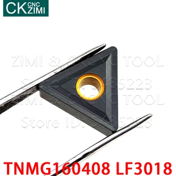 TNMG160408 LF3018 TNMG 160408 LF3018 insertii Carbură de Externe Unelte de strunjit CNC metal strung instrumente de tăiere pentru fonta