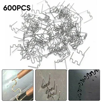 600PCS 0.6/0.8 mm Fierbinte Capsator cu Capse De Plastic Sudor Auto Reparatii Spoiler Nou Și de Înaltă Calitate