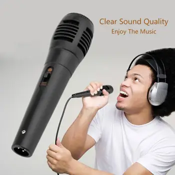 Cablu Microfon Handheld Portabil Unidirectional cu Fir Microfon Dinamic Pentru Laptop PC Desktop Microfon KTV Înregistrare Vocală