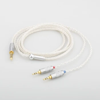 Cablu cu 4.4 mm Echilibrat de sex Masculin la Dublu 2.5 mm tata-Compatibil cu Hifiman HE400S, A-400I, A-400i （Dual 2,5 mm Versiune, HE560