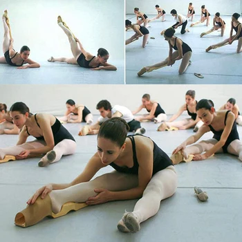 Fierbinte YN-balerin Manșon de Cauciuc Balet Picior Targă Elastic Moale Picior Manșetă de Cauciuc Targă Arc Potențiator de Dans de Gimnastică