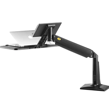 Desktop-ul Plin de mișcare a Gazelor de Primăvară stau-stand birou de lucru muntele masă laptop stand titular pentru 11-17 inch Laptop NB FB17
