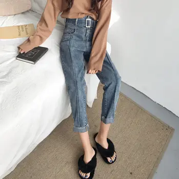 Ieftine en-Gros 2019 Nouă Primăvară-Vară Fierbinte de Vânzare de Moda pentru Femei Casual Pantaloni din Denim XC23