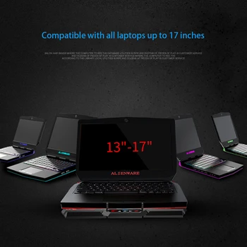 Cooler pentru Laptop cu 2 Porturi USB și Șase de răcire Ventilator pentru laptop cooling pad Notebook-Suport pentru 12-15.6 inch pentru Laptop