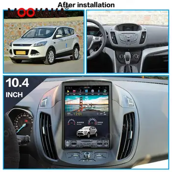 PX6 Android 9.0 128GB Tesla Masina de Stil Player Multimedia GPS Navigatie Pentru Ford KUGA 2013-2019 Audio Șeful Unității Auto Radio Stereo