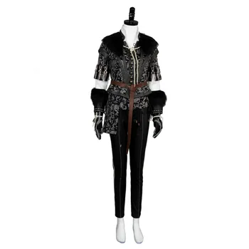 Witcher Wild Hunt Yennefer Costum Cosplay Costum De Hallween Carnaval Plin De Seturi De Uniforme, Costume Pentru Femei Fete